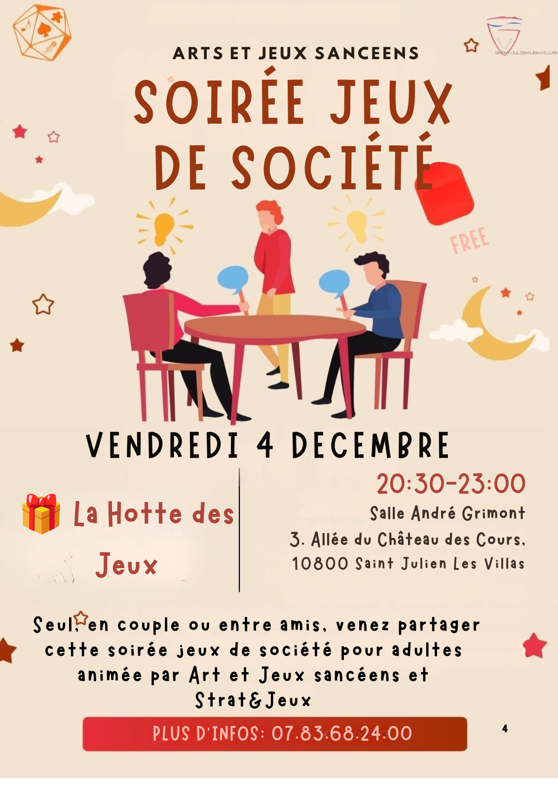 Soirée jeux 🕹