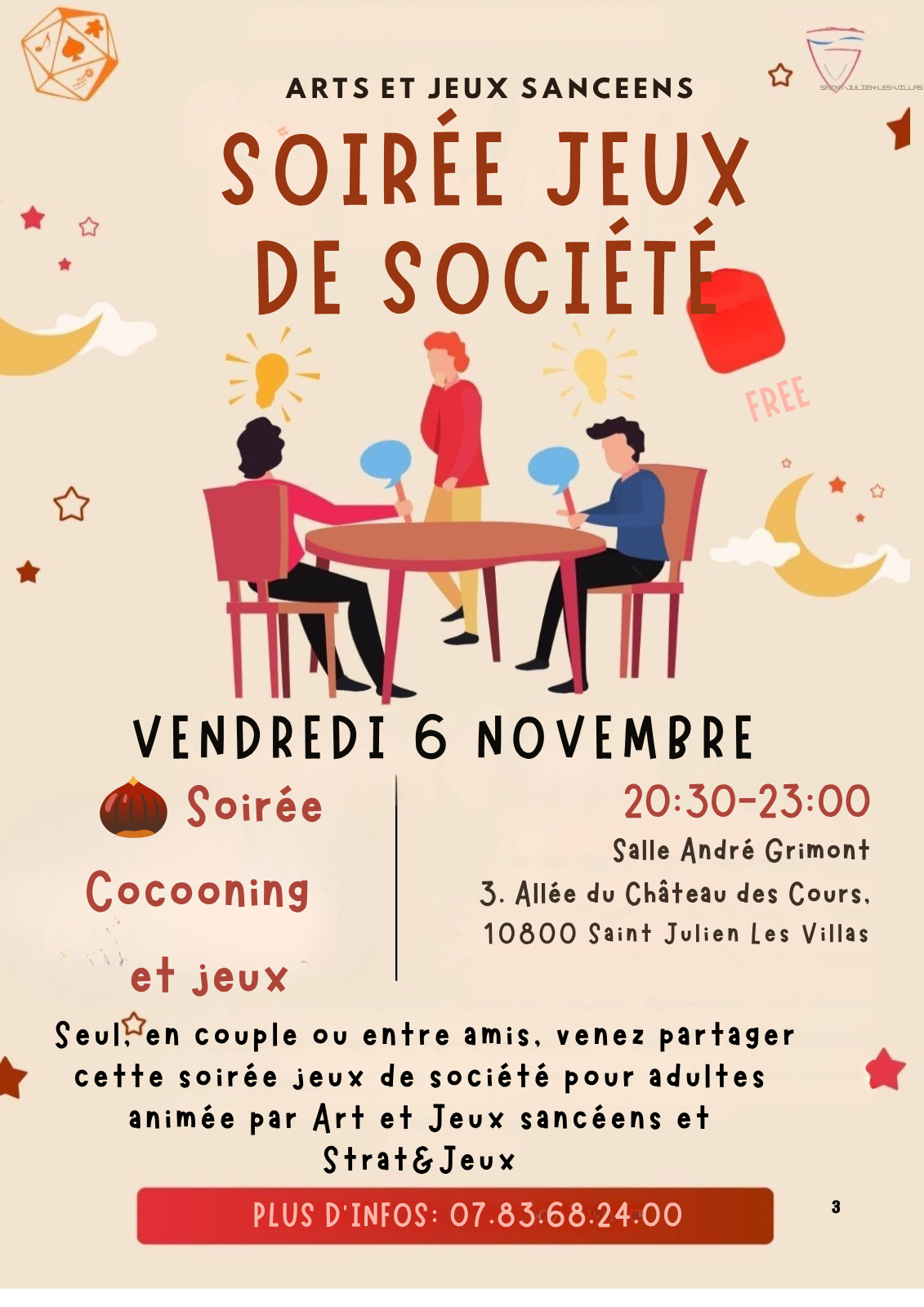 Soirée jeux 🕹